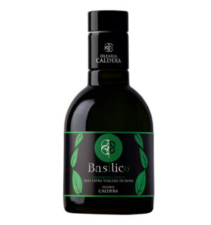 Condimento a base di Olio Extra Vergine di Oliva e Basilico